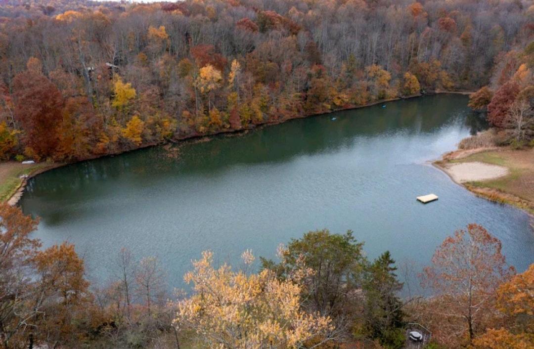 Whispering Waters, Hocking Hills, Hot Tub, Pond Villa Rockbridge Exterior foto